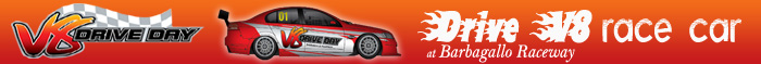 V8 Driveday Banner